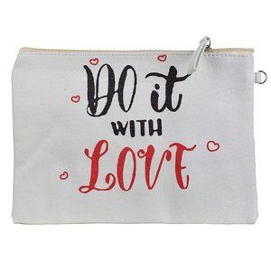 $12 ✿ 9 INCHES MESSAGE PRINT CANVAS COTTON BAG